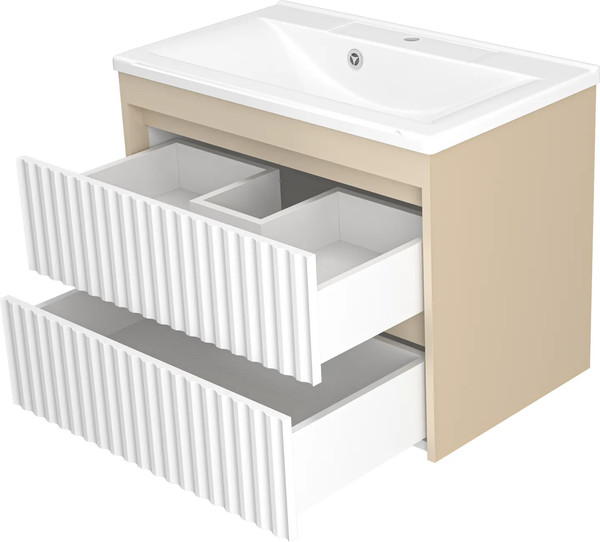 Изображение товара Тумба с умывальником Brevita Balaton 75 / BAL-06075-03-012Я+5002750