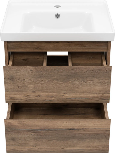 Изображение товара Тумба с умывальником Brevita Dallas 60 / DAL-01060-074П+641587