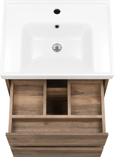 Изображение товара Тумба с умывальником Brevita Dallas 60 / DAL-01060-074П+641587