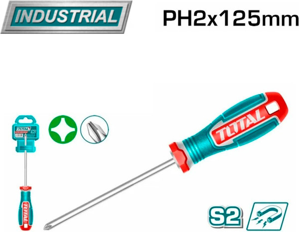 Изображение товара Отвертка TOTAL TSDPH2125