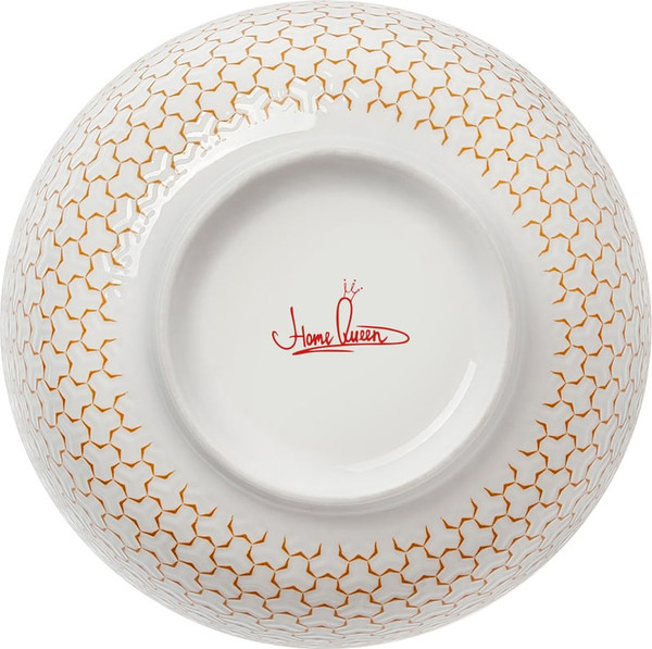 Изображение товара Суповая тарелка HomeQueen Медовая 77094