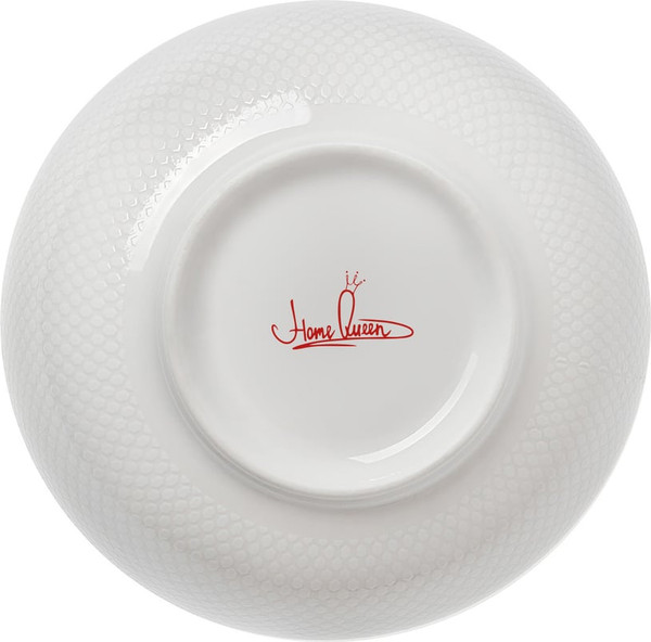 Изображение товара Суповая тарелка HomeQueen Белый Лотос 77090