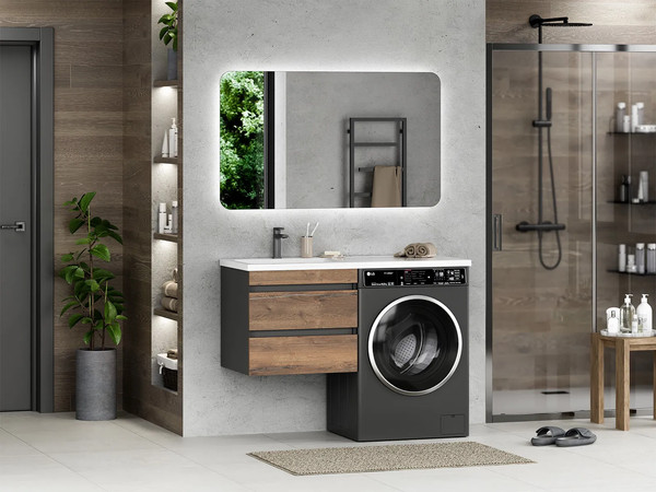 Изображение товара Тумба с умывальником Misty Коломбо 60 / П-Кол06060-011П2Я+5216120