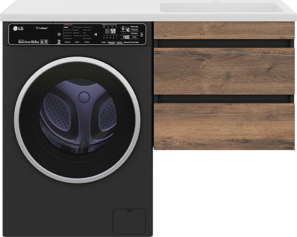 Изображение товара Тумба с умывальником Misty Коломбо 60 / П-Кол06060-011П2Я+5217120
