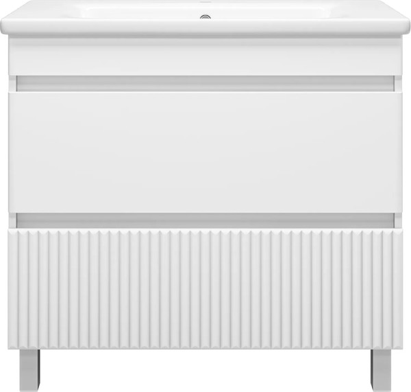 Изображение товара Тумба с умывальником Misty Мира 90 / П-Мир-01090-012Я+13090-KL