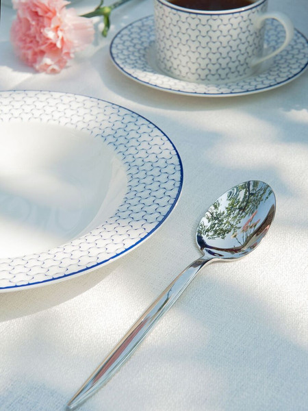 Изображение товара Тарелка столовая глубокая HomeQueen Воздушная 77098