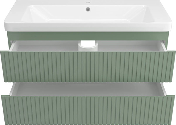 Изображение товара Тумба с умывальником Brevita Victory 105 / VIC-09105-0802Я+11105-KL