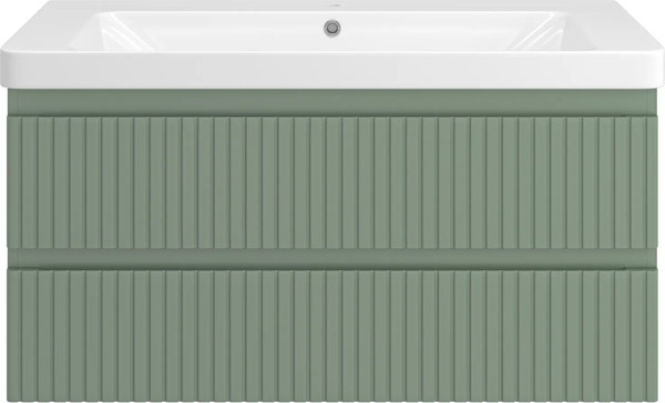 Изображение товара Тумба с умывальником Brevita Victory 105 / VIC-09105-0802Я+11105-KL