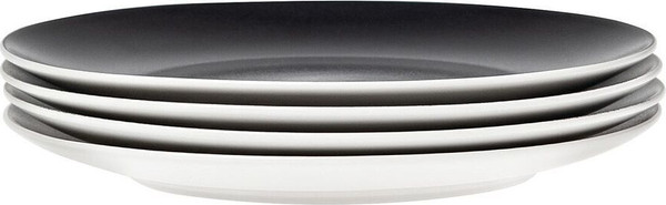 Изображение товара Тарелка закусочная (десертная) HomeQueen Нуар 77107 (черный)