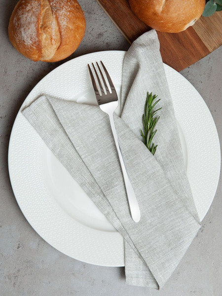 Изображение товара Тарелка столовая обеденная HomeQueen Белый Лотос 77087