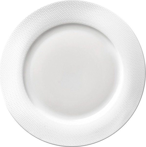 Изображение товара Тарелка столовая обеденная HomeQueen Белый Лотос 77087