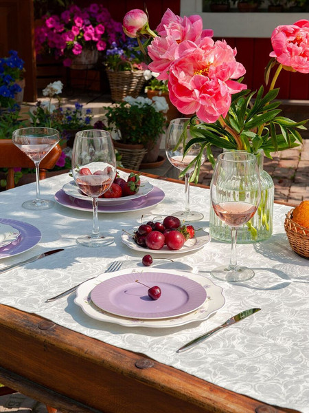 Изображение товара Тарелка столовая обеденная HomeQueen Летние воспоминания 77101