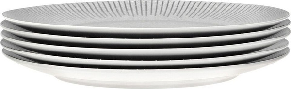 Изображение товара Тарелка столовая обеденная HomeQueen Нуар 77106 (серый)