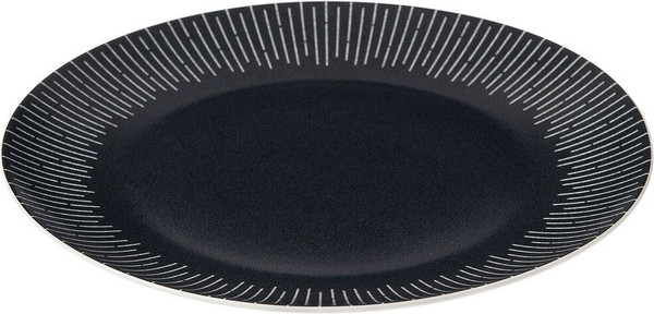 Изображение товара Тарелка столовая обеденная HomeQueen Нуар 77105 (черный)