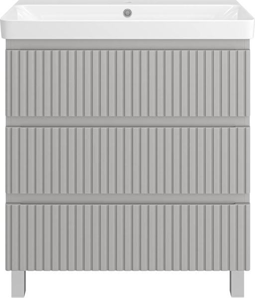 Изображение товара Тумба с умывальником Brevita Victory 80 / VIC-07080-50-03Я+11080-KL