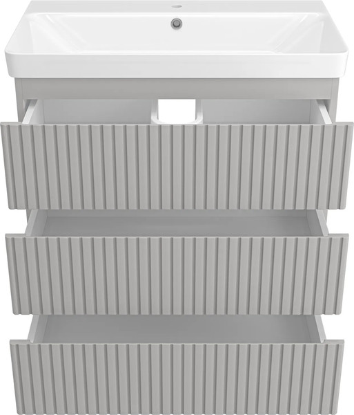 Изображение товара Тумба с умывальником Brevita Victory 80 / VIC-07080-50-03Я+11080-KL