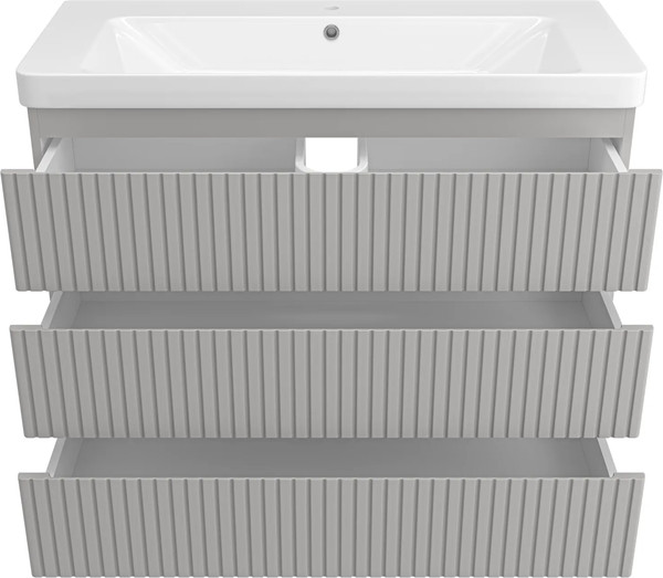 Изображение товара Тумба с умывальником Brevita Victory 105 / VIC-07105-50-03Я+11105-KL