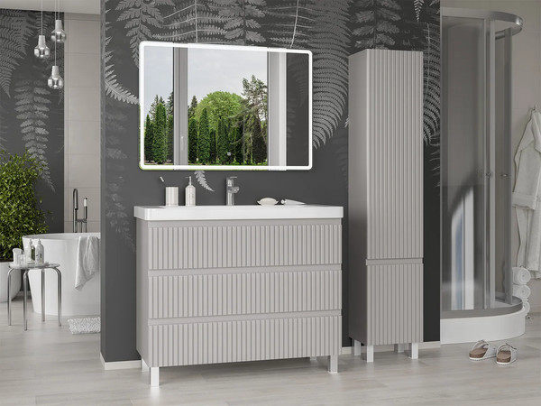 Изображение товара Тумба с умывальником Brevita Victory 105 / VIC-07105-50-03Я+11105-KL