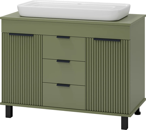 Изображение товара Тумба с умывальником Brevita Enfida 100 / ENF-06100-0843Я+0117