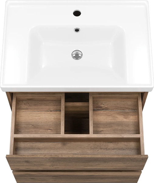 Изображение товара Тумба с умывальником Brevita Dallas 70 / DAL-01070-074П+641600