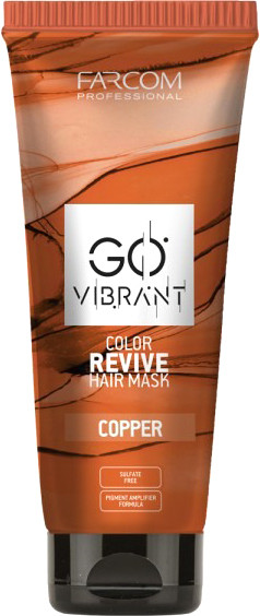 Изображение товара Тонирующая маска для волос Farcom Professional Go Vibrant (200мл, медный)