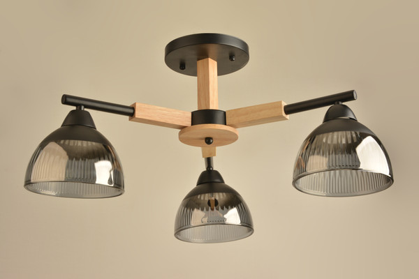 Изображение товара Потолочный светильник Mirastyle BL-8166/3A BK