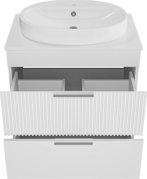 Изображение товара Тумба с умывальником Brevita Enfida 70 / ENF-06070-0142Я+0116