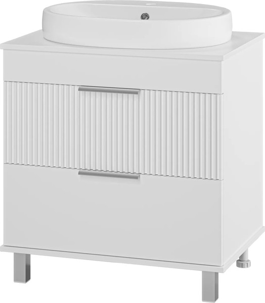 Изображение товара Тумба с умывальником Brevita Enfida 70 / ENF-06070-0142Я+0116