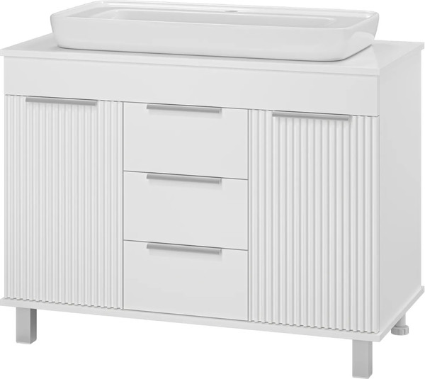 Изображение товара Тумба с умывальником Brevita Enfida 100 / ENF-06100-0143Я+0117