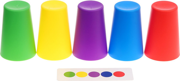 Изображение товара Развивающий игровой набор Zabiaka IQ Ритмичные стаканчики / 10389773