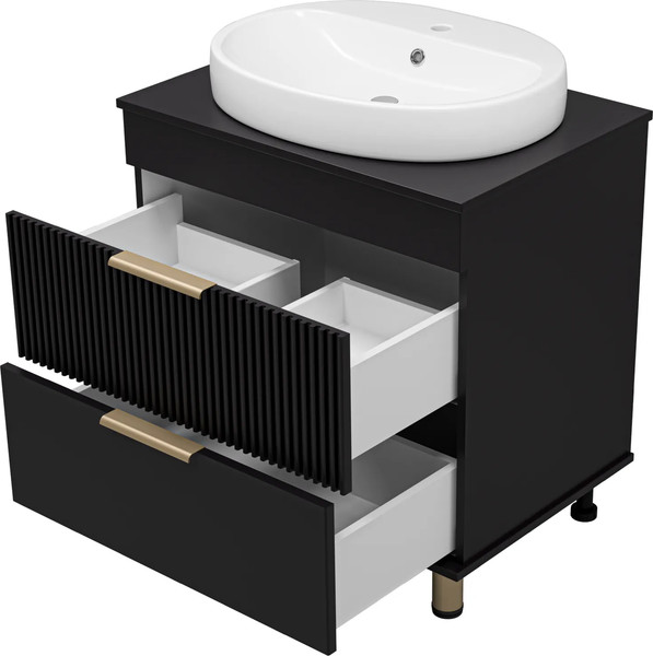 Изображение товара Тумба с умывальником Brevita Enfida 70 / ENF-06070-0242Я+0116