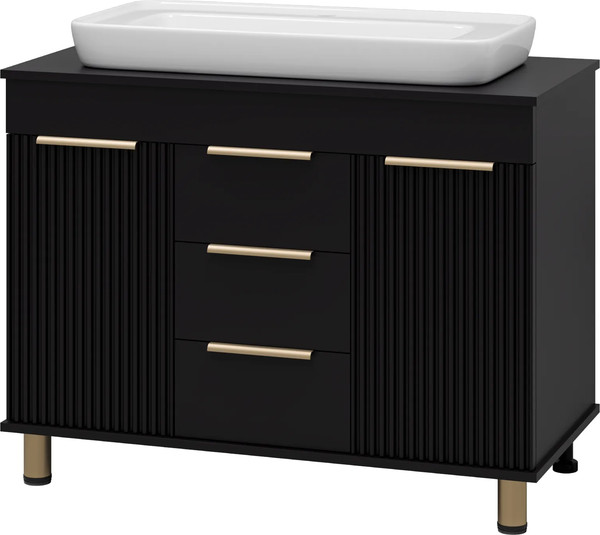 Изображение товара Тумба с умывальником Brevita Enfida 100 / ENF-06100-0243Я+0117