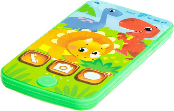 Изображение товара Развивающая игрушка Zabiaka Телефон. Динозаврик / 7099433 (зеленый)