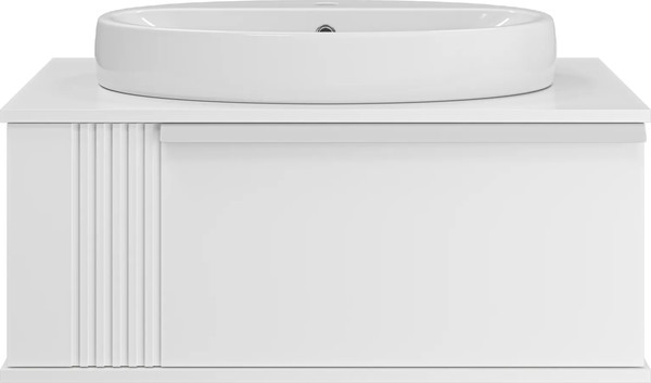 Изображение товара Тумба с умывальником Brevita Savoy 80 / SAV-09080-0101Я+0116