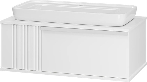 Изображение товара Тумба с умывальником Brevita Savoy 90 / SAV-09090-0101Я+0117