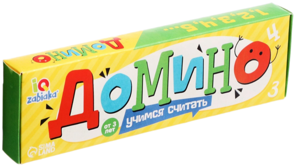 Изображение товара Развивающая игра Zabiaka IQ Учимся считать / 2420299