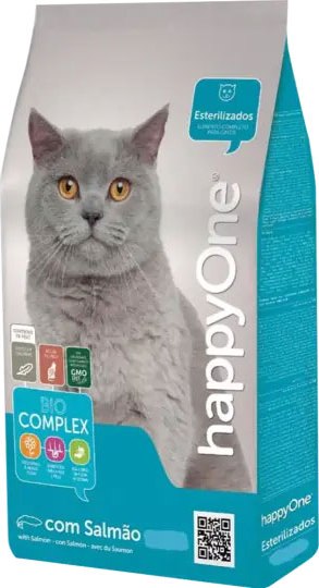 Изображение товара Сухой корм для кошек HappyOne Cat Sterilized (4кг)