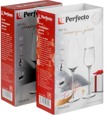 Изображение товара Набор бокалов Perfecto Linea Madrid 30-288200 (2шт)
