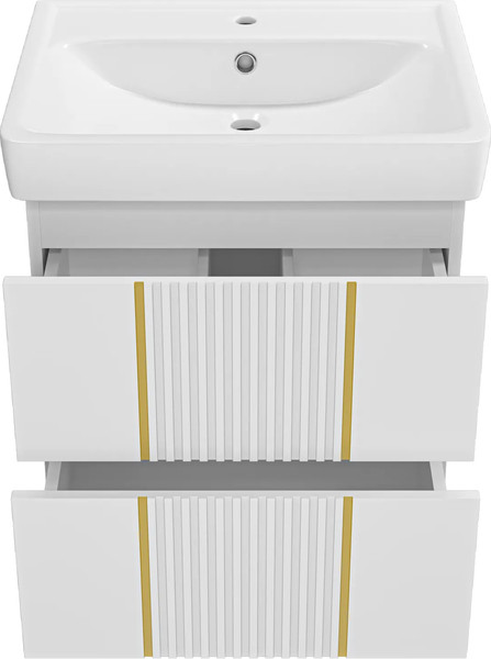 Изображение товара Тумба с умывальником Brevita Vega 60 / VEG-09060-0102Я+191638