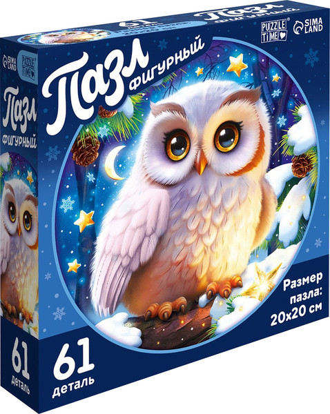 Изображение товара Пазл Puzzle Time Новый год! Ночь волшебства / 10339892 (61эл)
