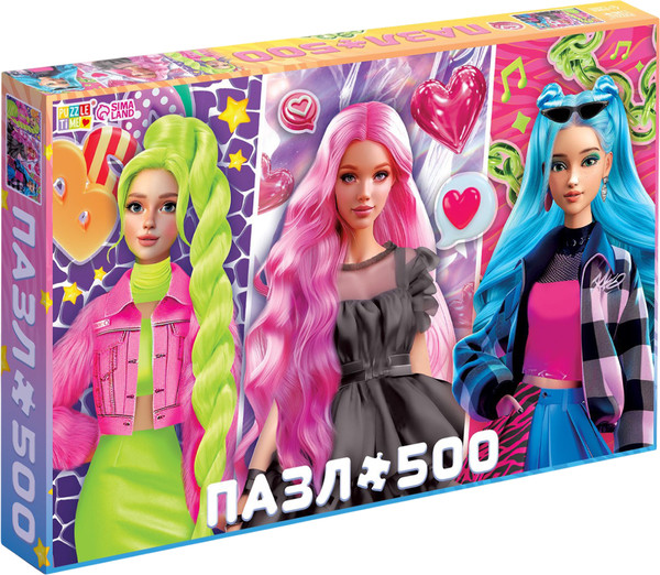 Изображение товара Пазл Puzzle Time Стильная вечеринка / 10733566 (500эл)