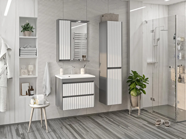 Изображение товара Тумба с умывальником Brevita Balaton 65 / BAL-06065-01-012Я+5001650