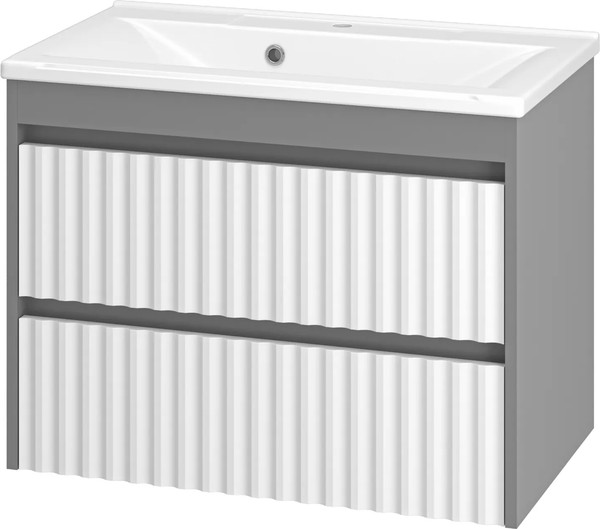Изображение товара Тумба с умывальником Brevita Balaton 75 / BAL-06075-01-012Я+5002750