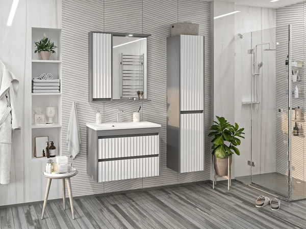 Изображение товара Тумба с умывальником Brevita Balaton 75 / BAL-06075-01-012Я+5002750