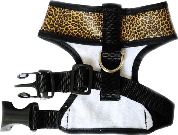 Изображение товара Шлея-жилетка для животных Омегафарм OMF3156 (L, леопард)