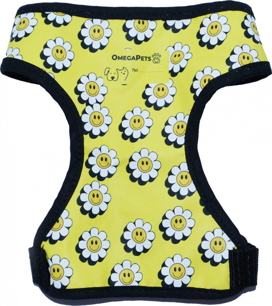 Изображение товара Шлея-жилетка для животных Омегафарм OMF3154 (M, ромашки)
