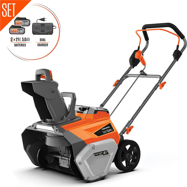 Изображение товара Снегоуборщик аккумуляторный Daewoo Power DAST 5542Li SET