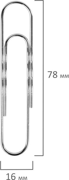 Изображение товара Скрепки Staff 270449 (50шт)