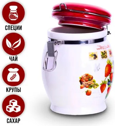 Изображение товара Емкость для хранения Loraine Земляника 30322