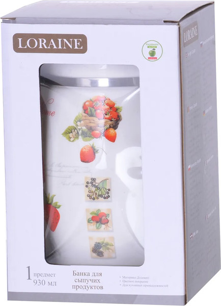 Изображение товара Емкость для хранения Loraine Земляника 30321